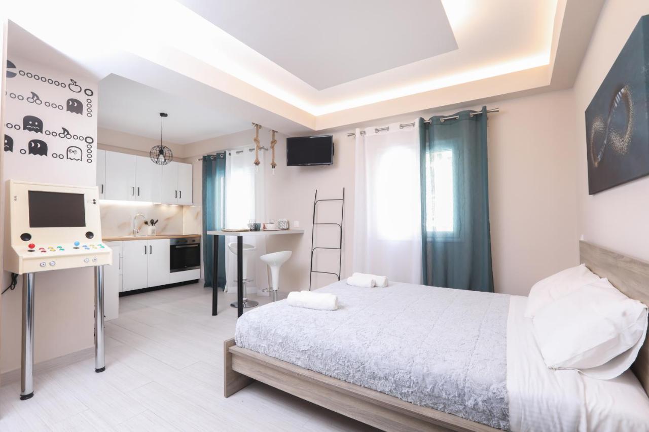 Arcade Game House-Luxury Studio In Corfu Town Dış mekan fotoğraf